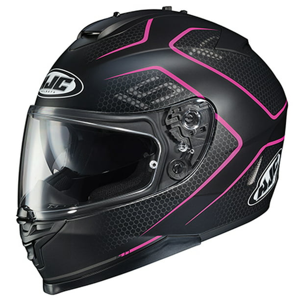 HJC IS-17 Lank Pink Motorcycle Helmet Motorbike Full Face Crash Lid Race J&S